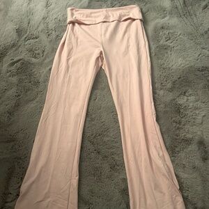 Amazon Flared Pink Leggings